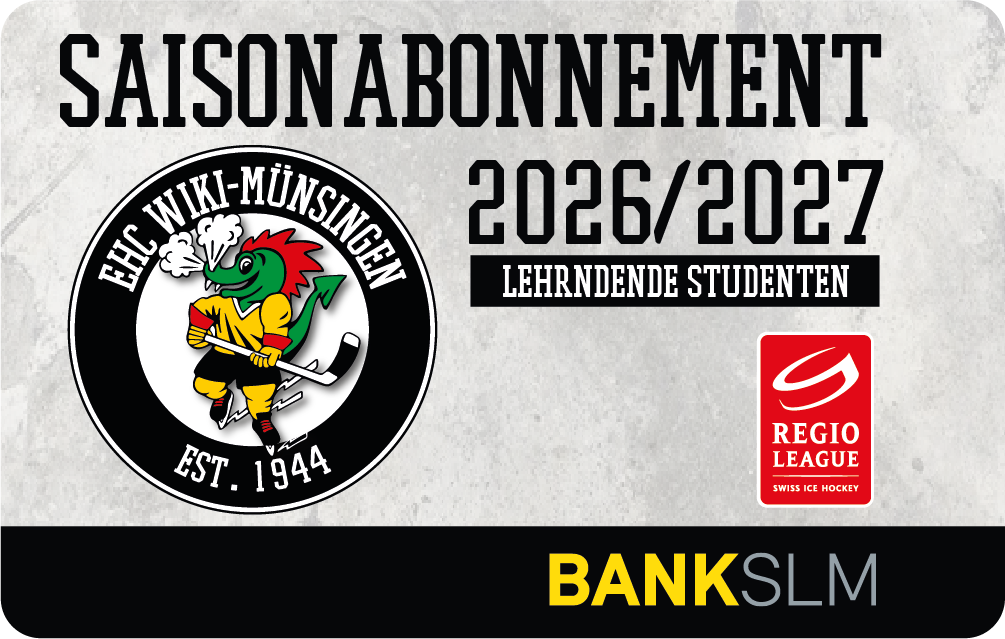 Saisonabonnement 2026/2027 Lehrlinge/Studenten